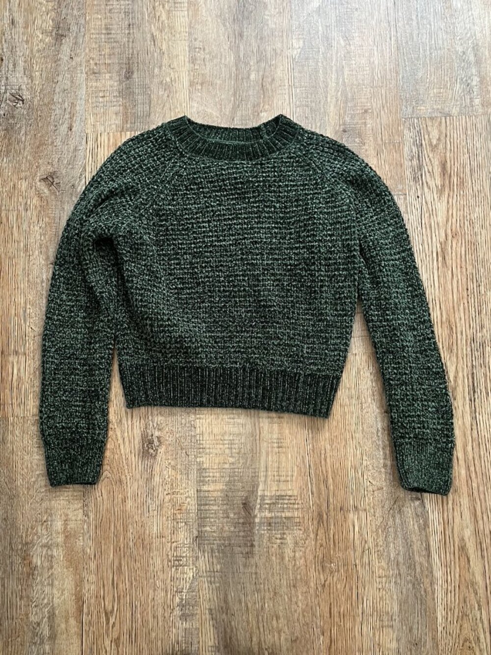 Altar'd State Alice Chunky Chenille Crewneck Sweater